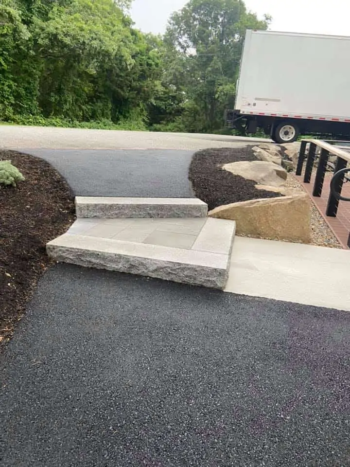 concrete walkway